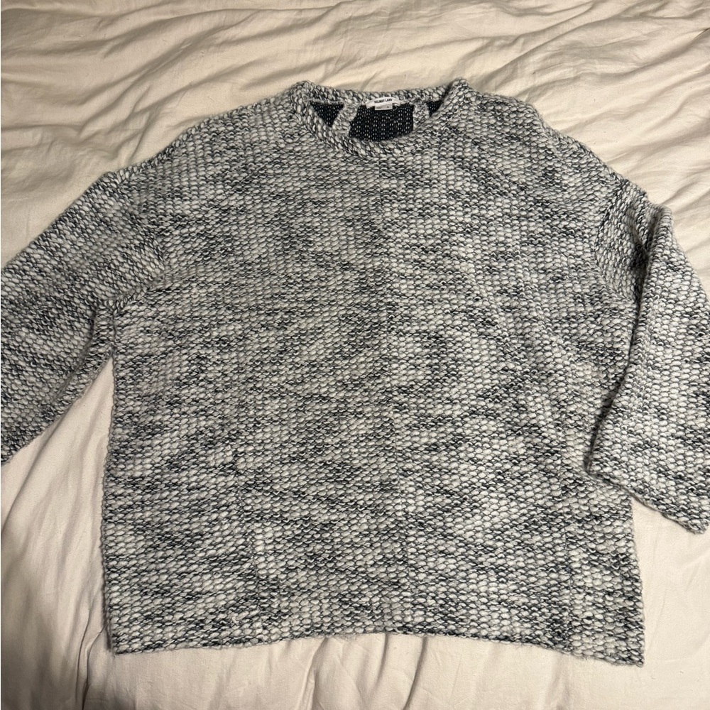 Helmut lang wool blend sweater